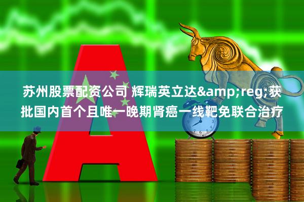 苏州股票配资公司 辉瑞英立达&reg;获批国内首个且唯一晚期肾癌一线靶免联合治疗